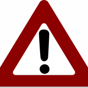 Red Attention Symbol PNG