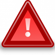 Red Attention Symbol PNG File