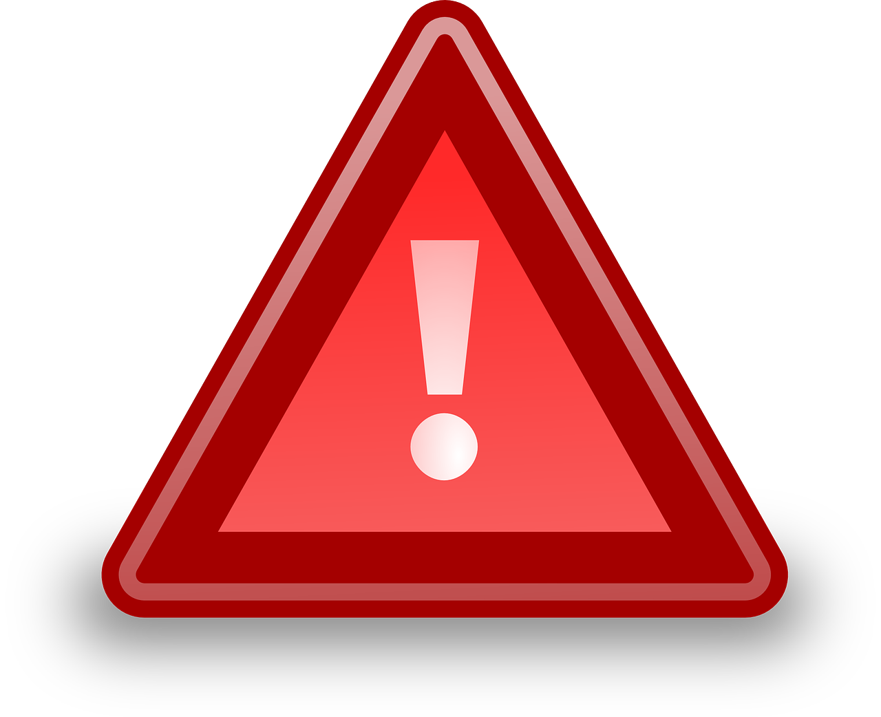 Red Attention Symbol PNG File