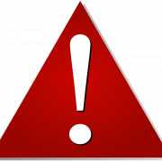 Red Attention Symbol PNG Pic