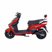 Красный скутер Png