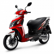 Images PNG de scooter rouge