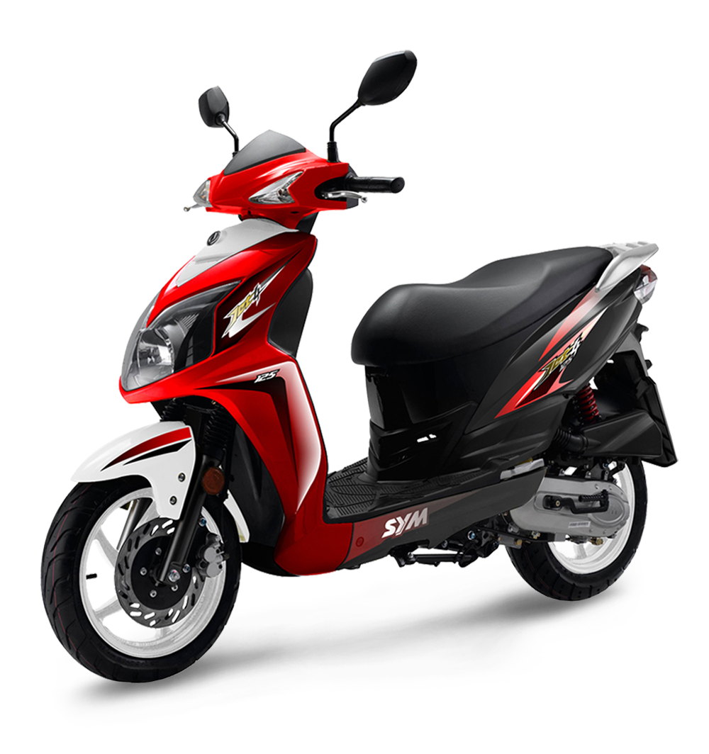 Red Scooter PNG Images