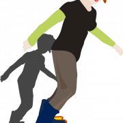 Roller patins PNG Cutout