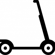 Silhouette scooter