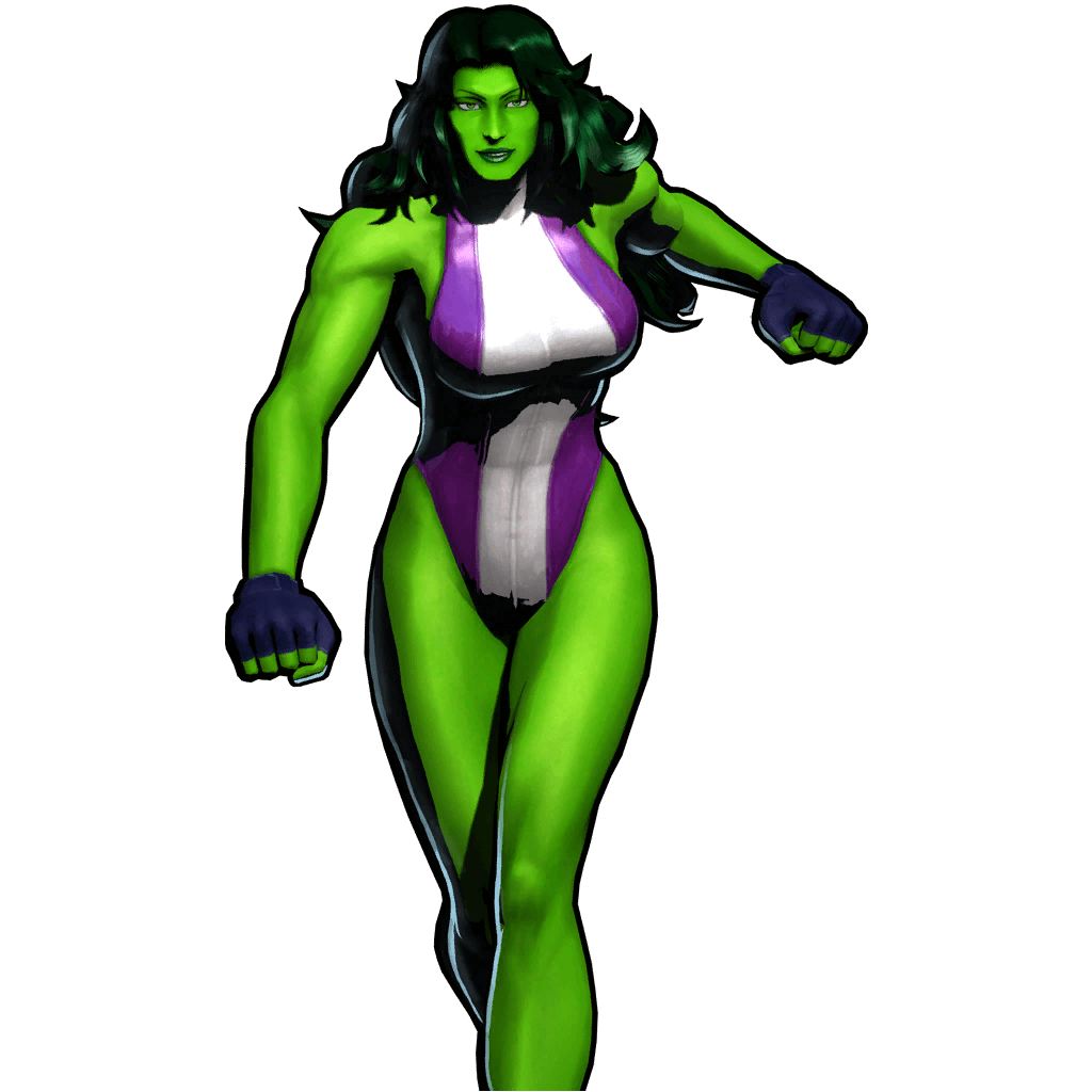 She Hulk PNG Cutout