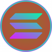 Solana Crypto Logo PNG Ausschnitt