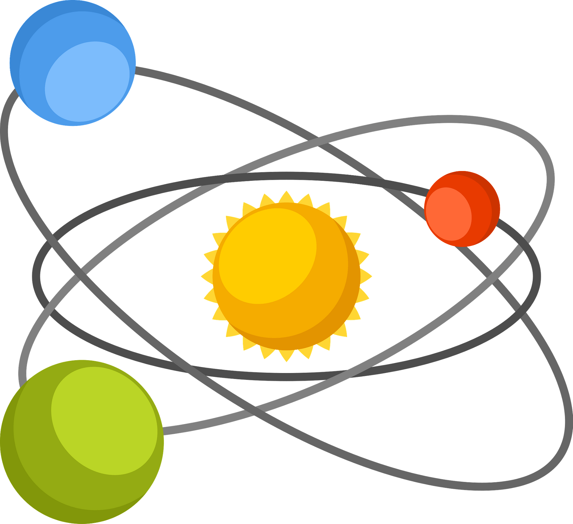 Solar System Background PNG