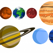 Solar System PNG Background