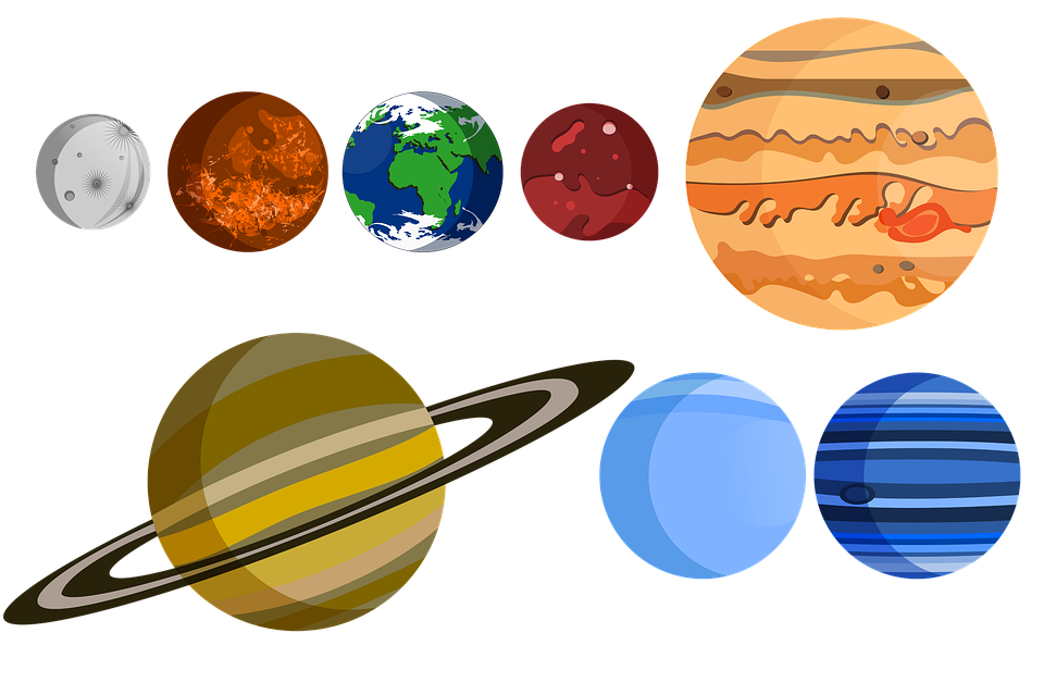 Solar System PNG Background