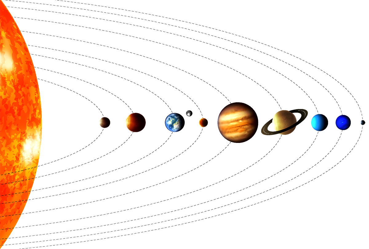 Solar System PNG Download Image