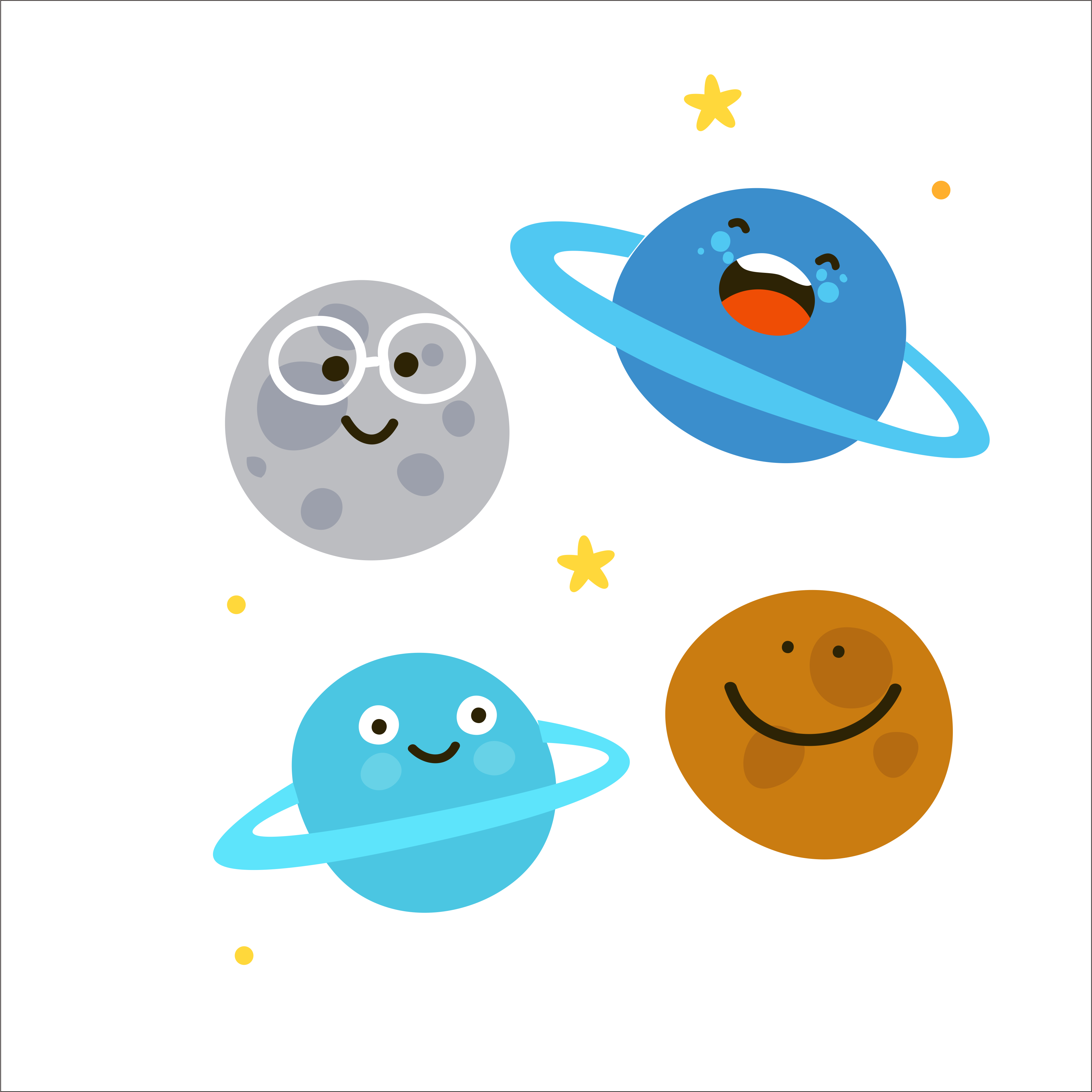 Solar System PNG Free Image