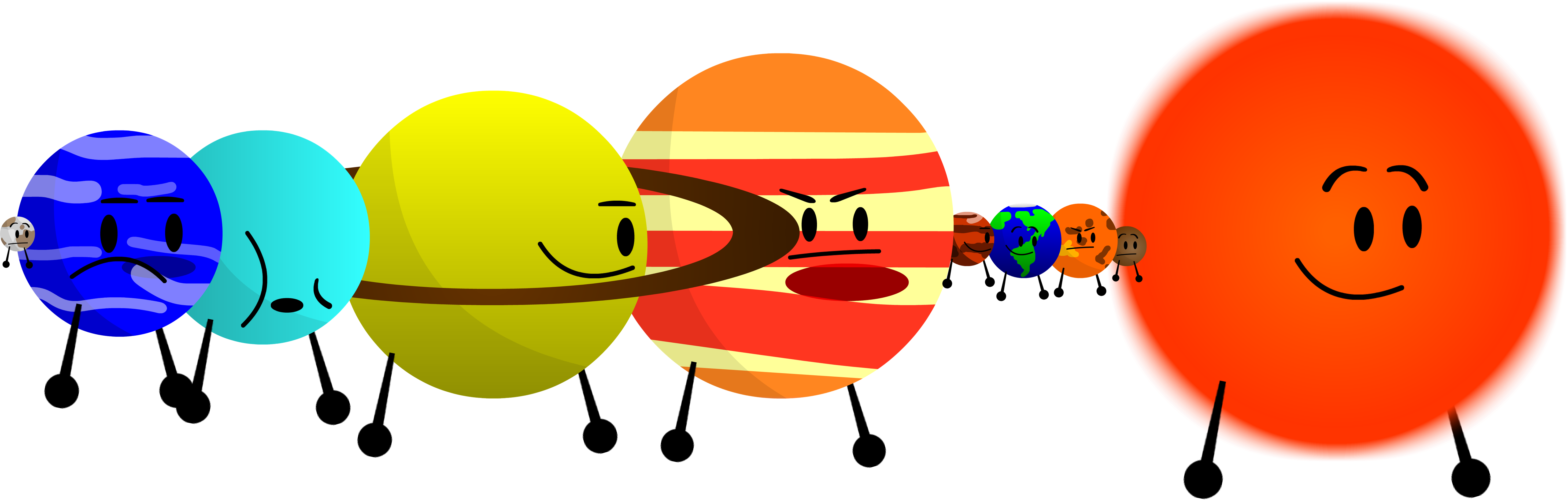 Solar System PNG