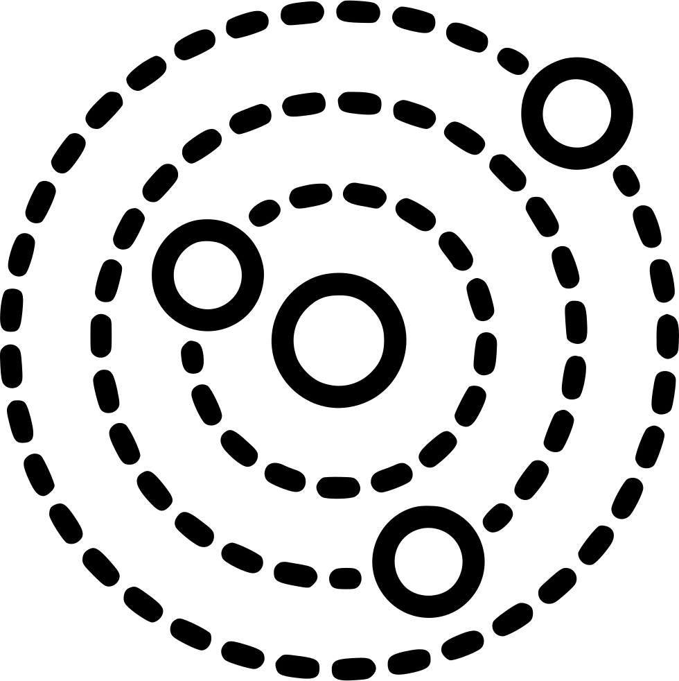 SOLAR SYSTEM SHOUETTE PNG PIC