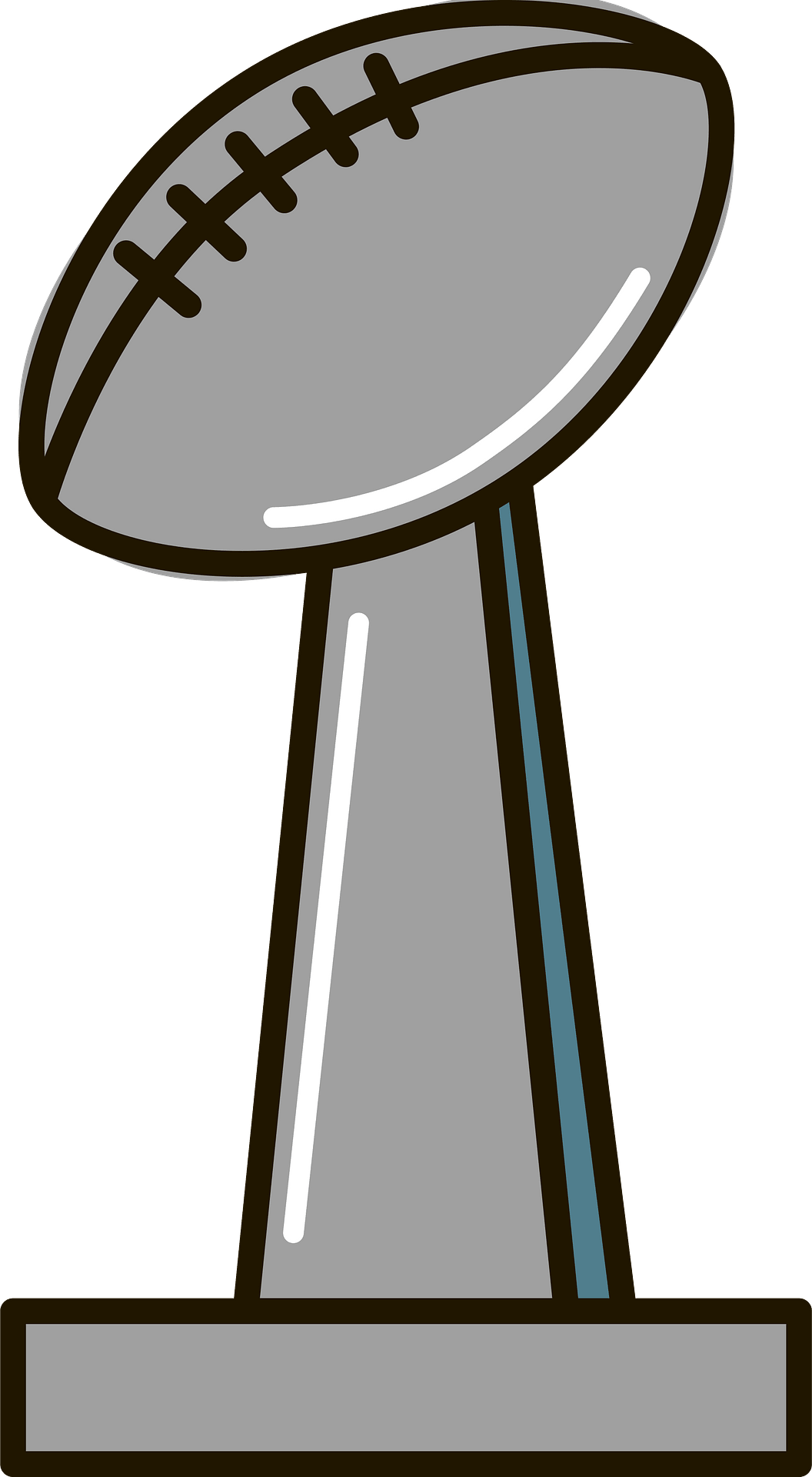Super Bowl Silhouette PNG Image HD
