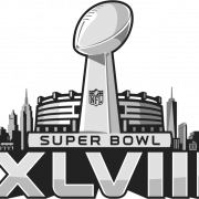 Super Bowl Silhouette PNG Bild