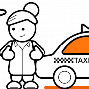 Mga Larawan ng Driver ng Taxi Png