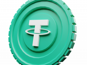 Logo Crypto Tether CLIPART