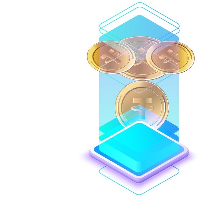 Tether Crypto Logo PNG Photo