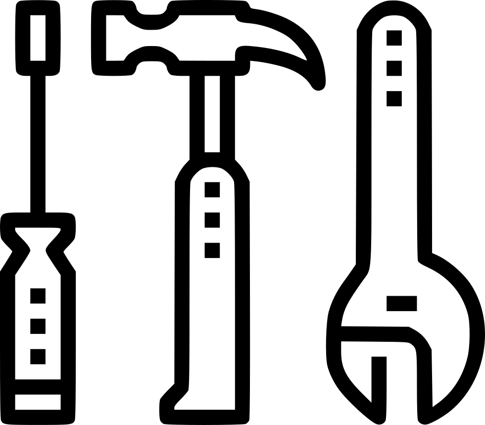 Tools Silhouette PNG File