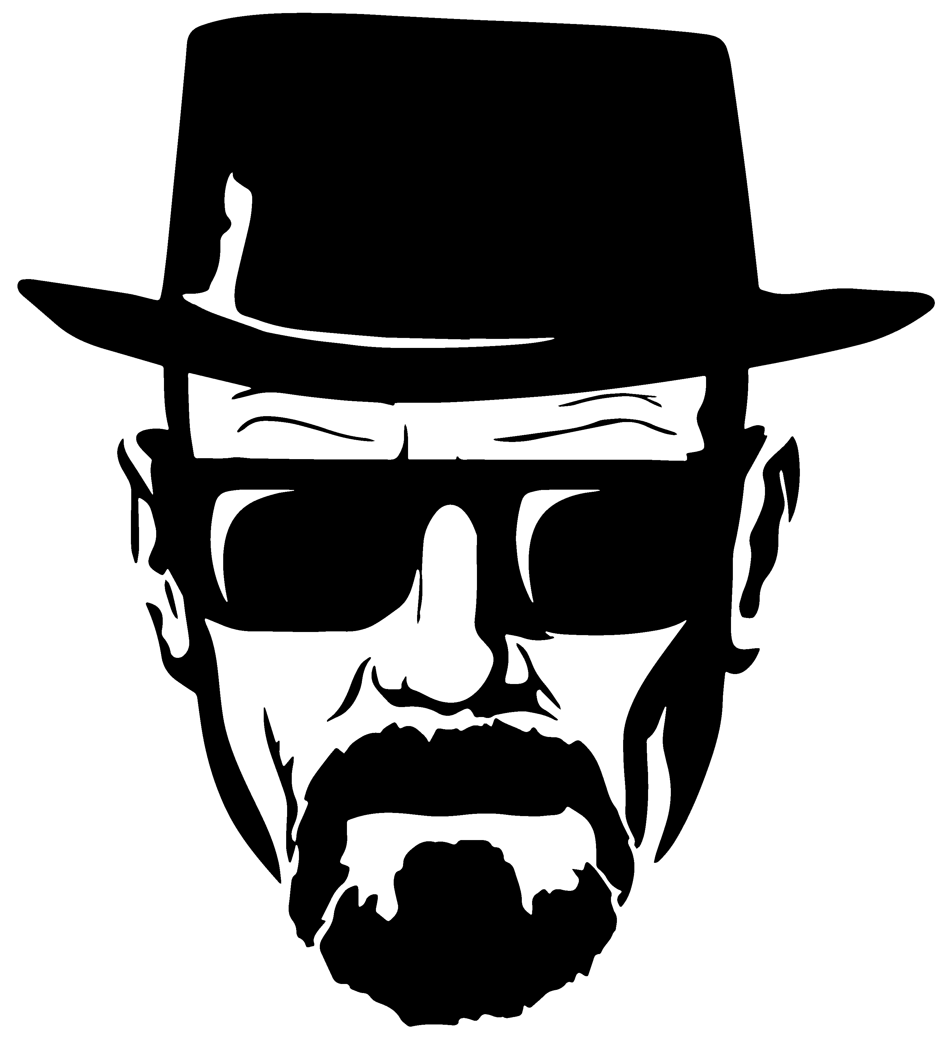 Walter White (Breaking Bad) Silhouette PNG Images