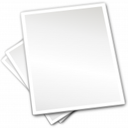 Weißes Papier PNG Clipart