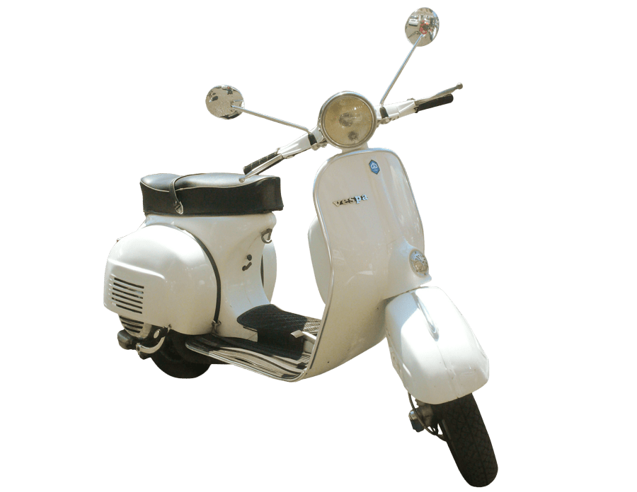 White Scooter PNG Images