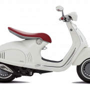 png scooter สีขาว
