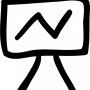 Whiteboard Silhouette PNG