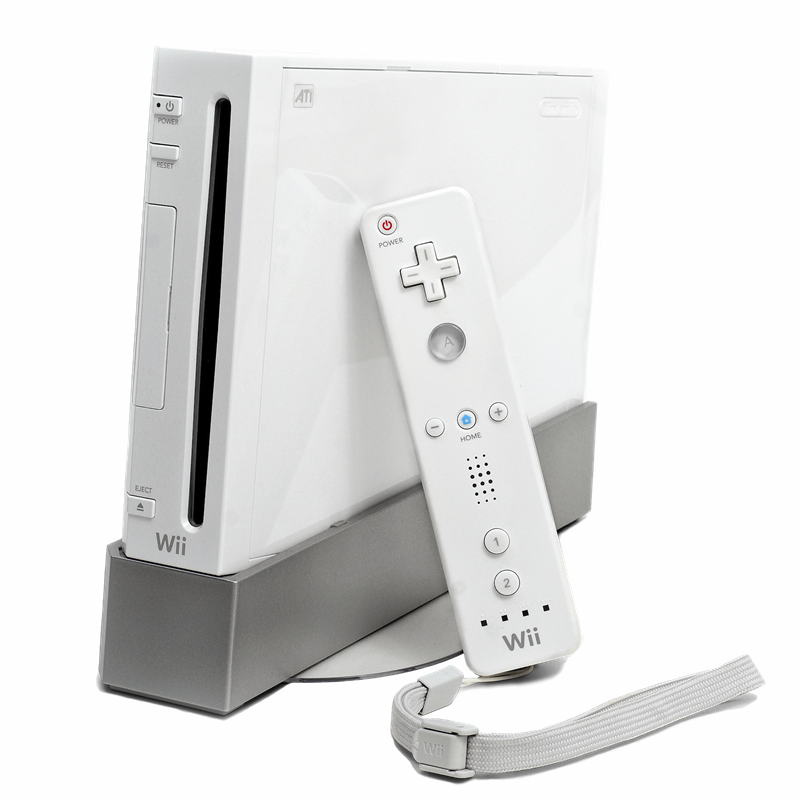 Wii Game Controller PNG HD Image