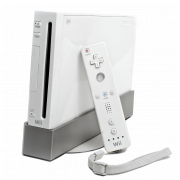 Wii -spelcontroller PNG -fotos