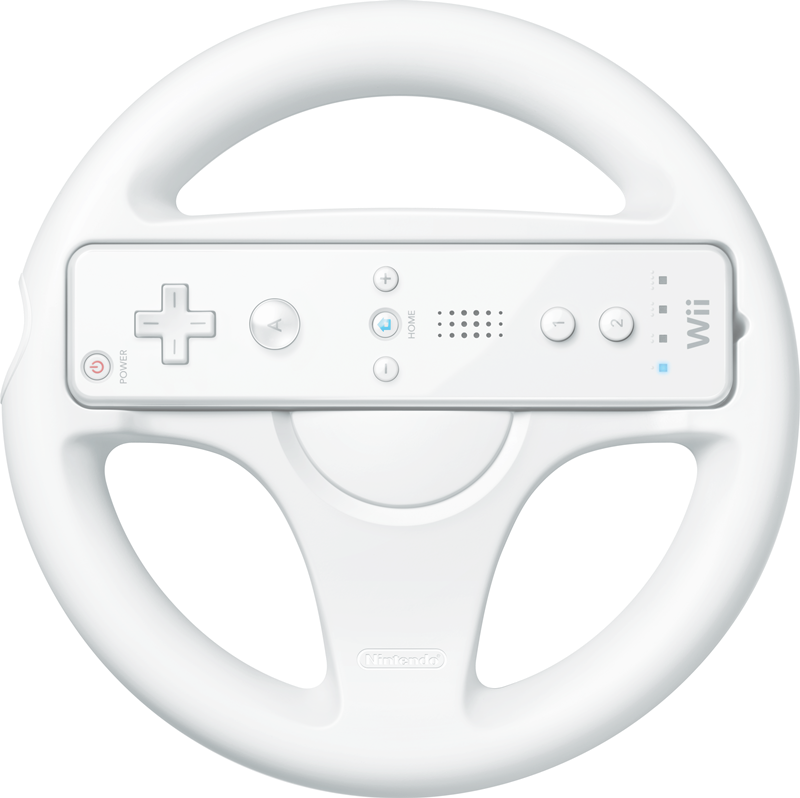Wii Wheel Controller PNG File