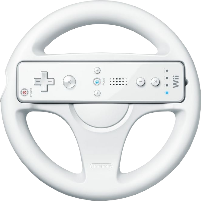 Wii Wheel Controller PNG