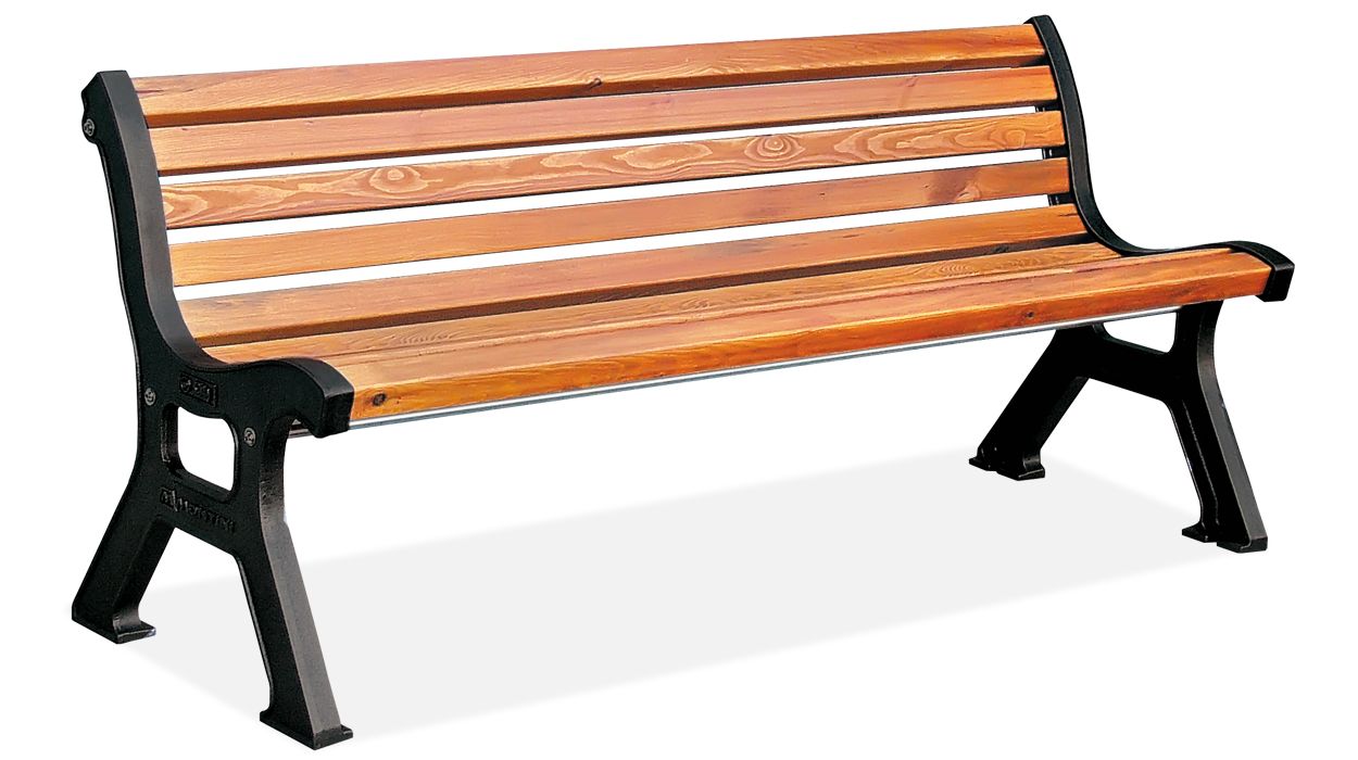 Wooden Park Furniture PNG Pic