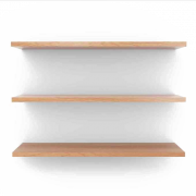 Wooden Shelf Storage PNG Image HD