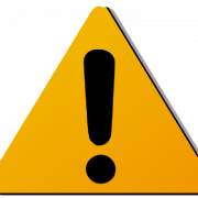 Yellow Attention PNG File