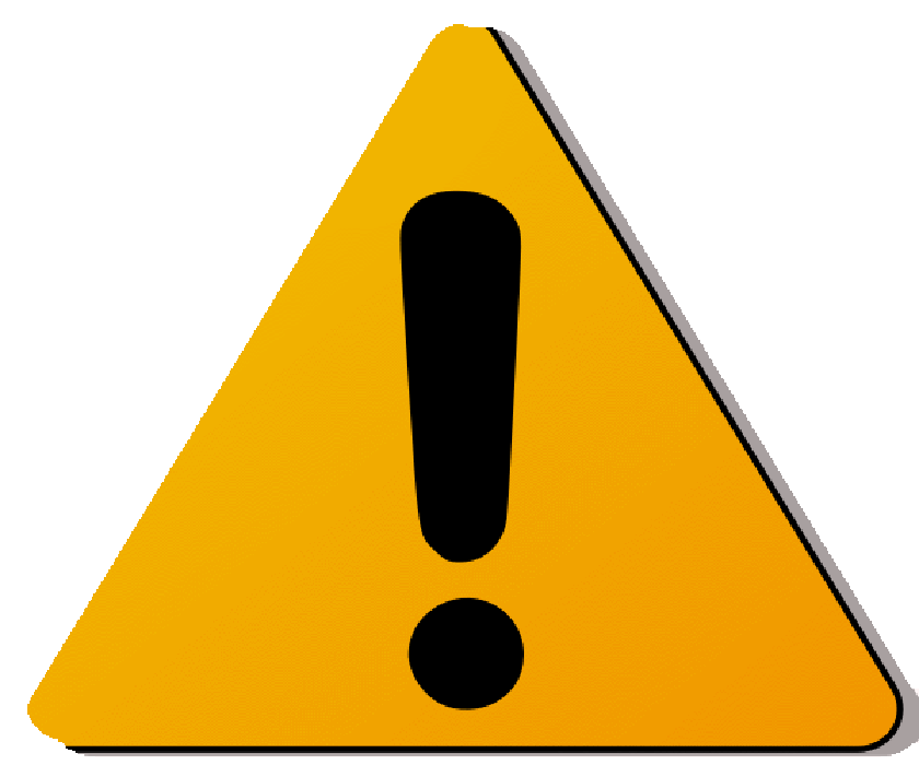 Yellow Attention PNG File