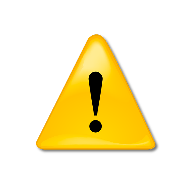 Yellow Attention PNG