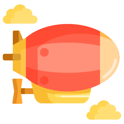 Airship Background PNG