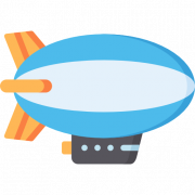 Luchtschip PNG -afbeelding