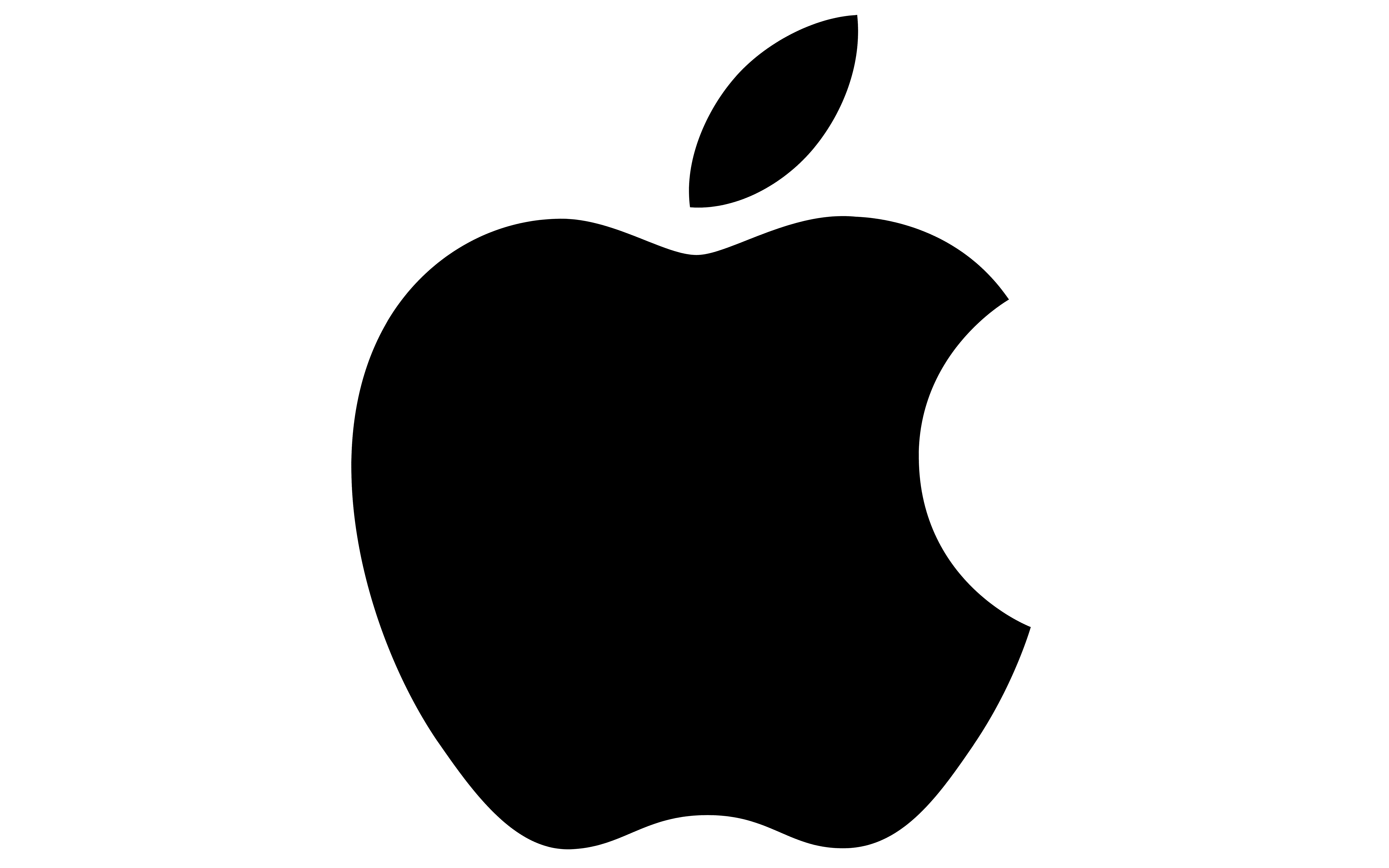 Apple Logo PNG kostenloses Bild
