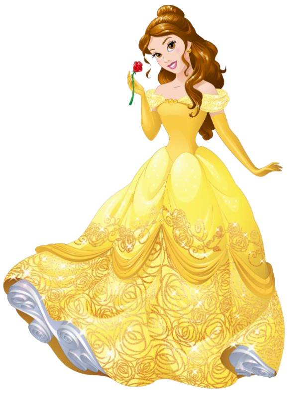 Belle Dress PNG Pic