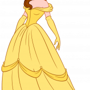 Belle -jurk transparant