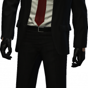 Black Suit Agent PNG