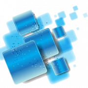 Blue Abstract Design PNG Clipart