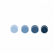 Blauwe esthetische grafische PNG -afbeelding