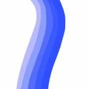 ภาพกราฟิกความงามสีน้ำเงิน PNG