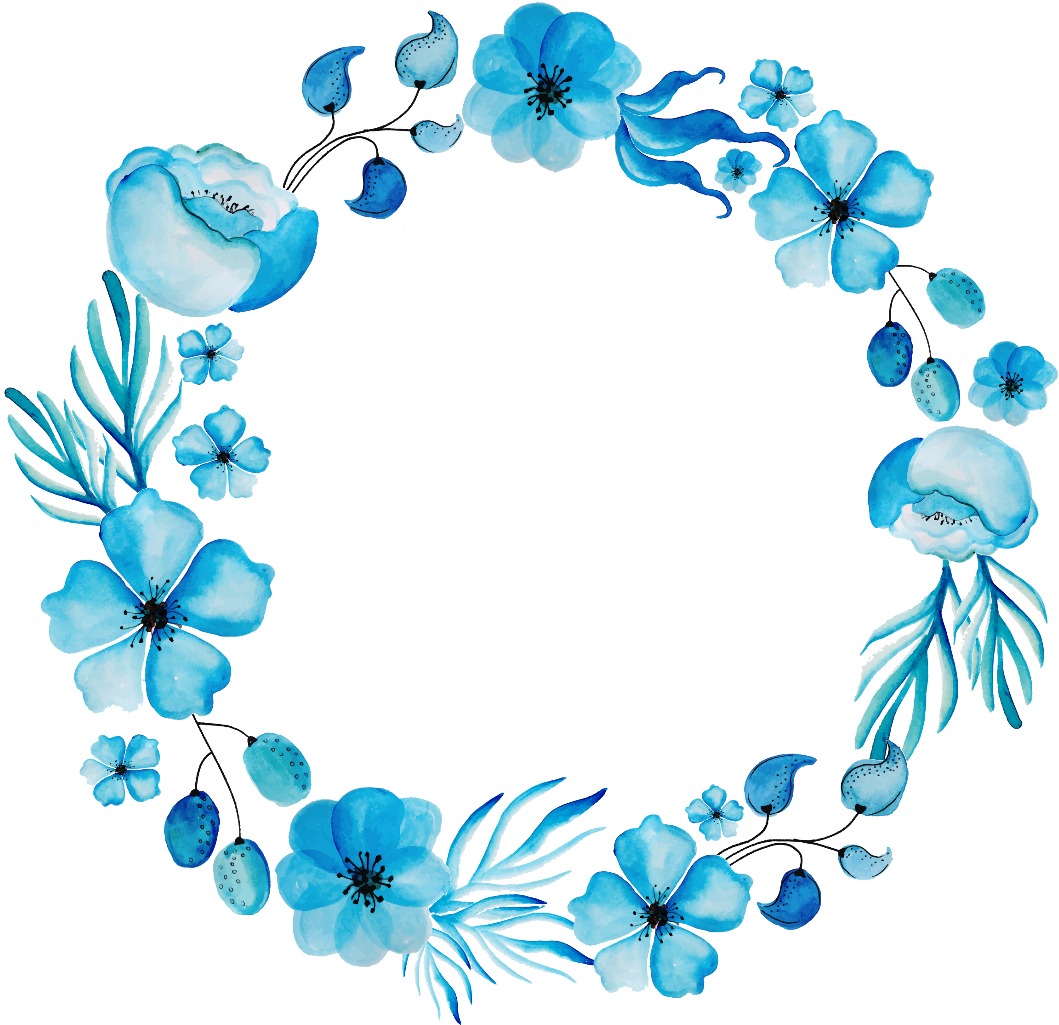 Flor azul PNG transparente - PNG All