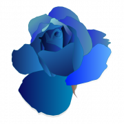 Imágenes PNG de flor azul