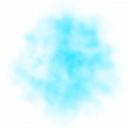 Blauwe rook abstract png clipart